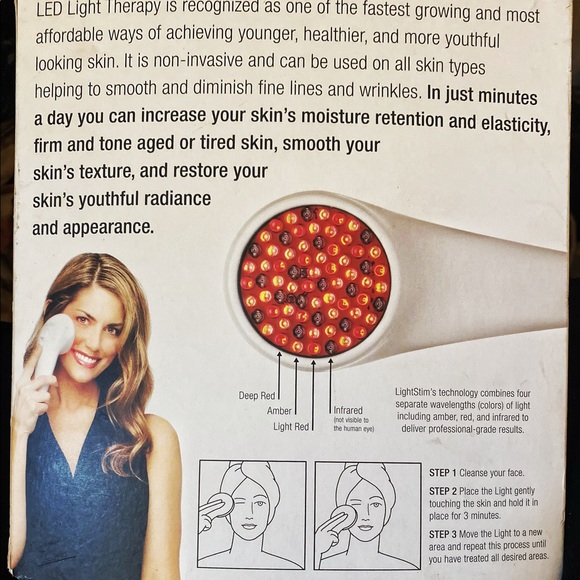 LIGHTSTIM FOR WRINKLES NEW OPEN BOX - Picture 4 of 7